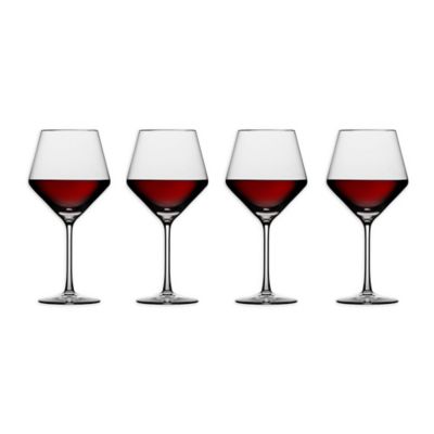 Nauwgezet Milieuactivist Conflict Schott Zwiesel Tritan Pure Burgundy Wine Glasses (Set of 4) | Bed Bath &  Beyond