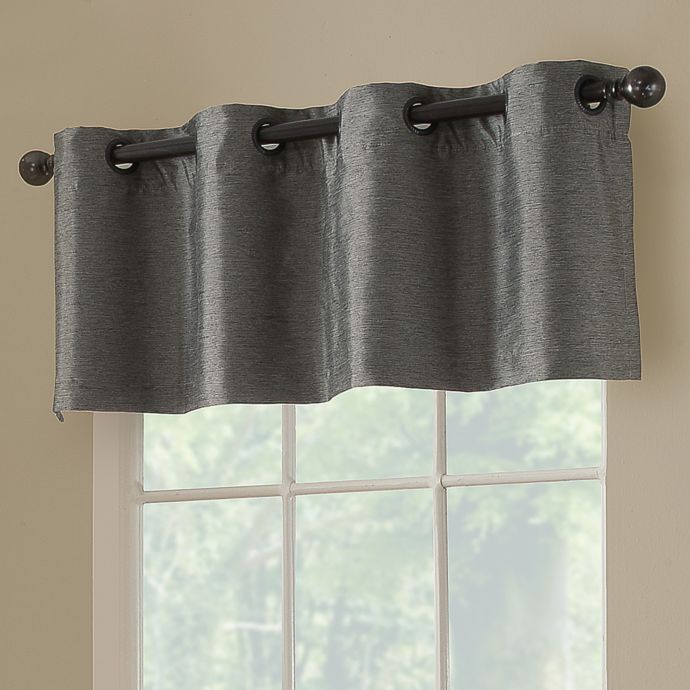 Paradise Room Darkening 52Inch Grommet Window Valance Bed Bath and