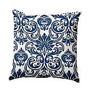 E by Design Alexys Floral Print Square Throw Pillow