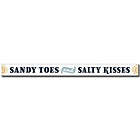 Alternate image 0 for &quot;Sandy Toes and Salty Kisses&quot; 16-Inch x 1.5-Inch Wall Plaque