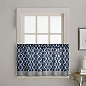 Morocco 2-Pack 36-Inch Window Curtain Tiers in Navy