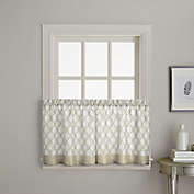 Morocco 2-Pack 24-Inch Window Curtain Tiers in Oyster