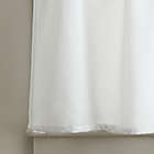 Alternate image 2 for Solid Twill 36-Inch Window Tier and Valance Curtain Set in White