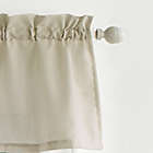 Alternate image 1 for Martha Stewart Bedford 36-Inch Window Curtain Tier Pair and Valance in Linen