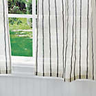 Alternate image 2 for Martha Stewart Laguna Stripe 36-Inch Kitchen Window Curtain Tier Pair &amp; Valance Set