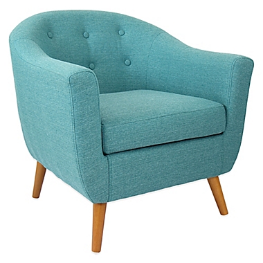 LumiSource&reg; Rockwell Chair in Teal. View a larger version of this product image.
