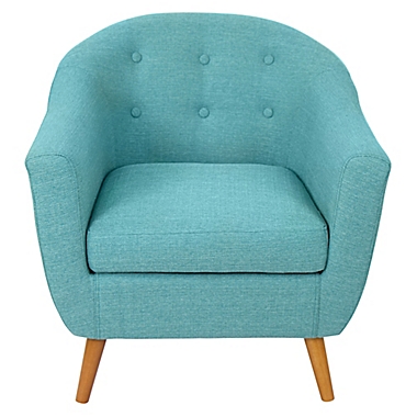 LumiSource&reg; Rockwell Chair in Teal. View a larger version of this product image.