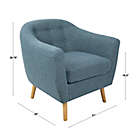 Alternate image 5 for LumiSource&reg; Rockwell Chair in Teal