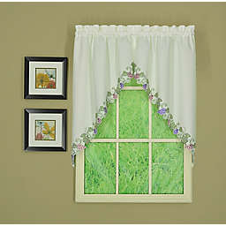Today's Curtain Sonoma Window Curtain Swag Pair in Ecru