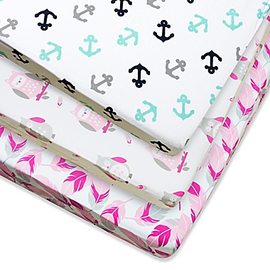 Wendy Bellissimo&trade; Mix & Match Fitted Crib Sheets. View a larger version of this product image.
