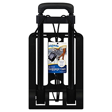 Cl&ouml;udz&reg; EZ Roll Luggage Cart in Black. View a larger version of this product image.