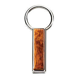 M-Clip® Stainless Steel and Wood Key Ring