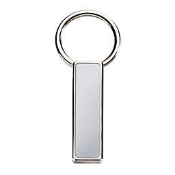 M-Clip® Brushed Stainless Steel Inlay Key Ring