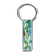 M-Clip&reg; Stainless Steel Abalone Inlay Key Ring