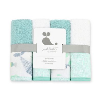 just born washcloths