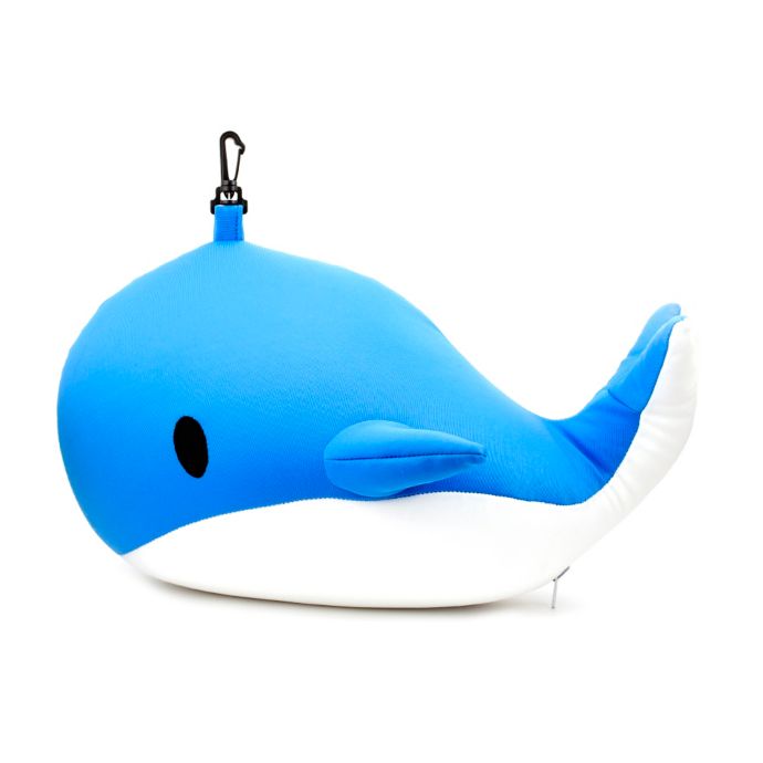 soothing plush pillow blue whale