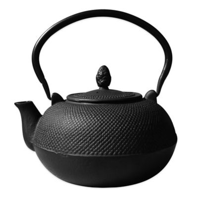 Old Dutch International Unity&reg; 3 Liter "Hakone" Teapot/Wood Stove Humidifier in Matte Black