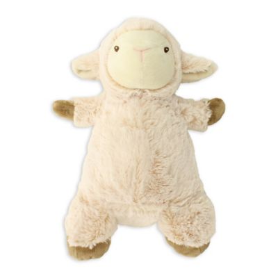 animal adventure chubblies lamb plush in ivory