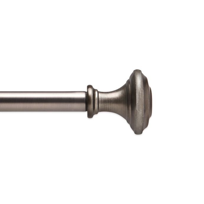 Umbra® Felicity Decorative Window Curtain Hardware in Pewter Bed Bath