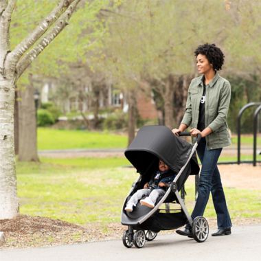 Britax&reg; B-Lively&trade; Stroller in Raven. View a larger version of this product image.