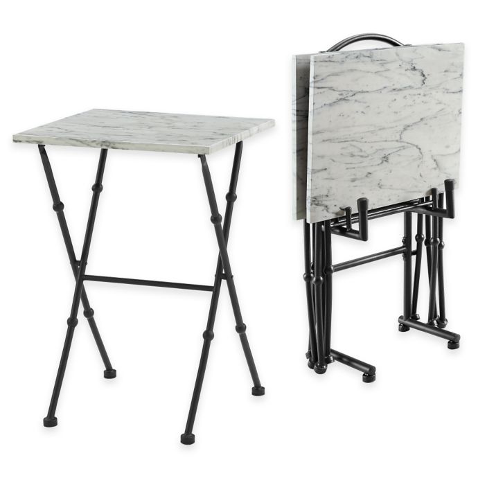 Kildare 4-Piece Tray Table Set | Bed Bath & Beyond