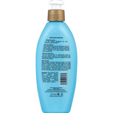 OGX&reg; 6 fl. oz. Moroccan Curling Perfection Defining Cream. View a larger version of this product image.