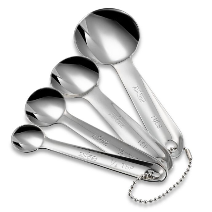 4-Piece Stainless Steel Measuring Spoon Set I All-Clad