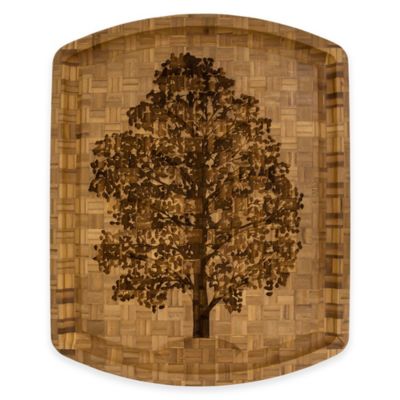 well and tree cutting board