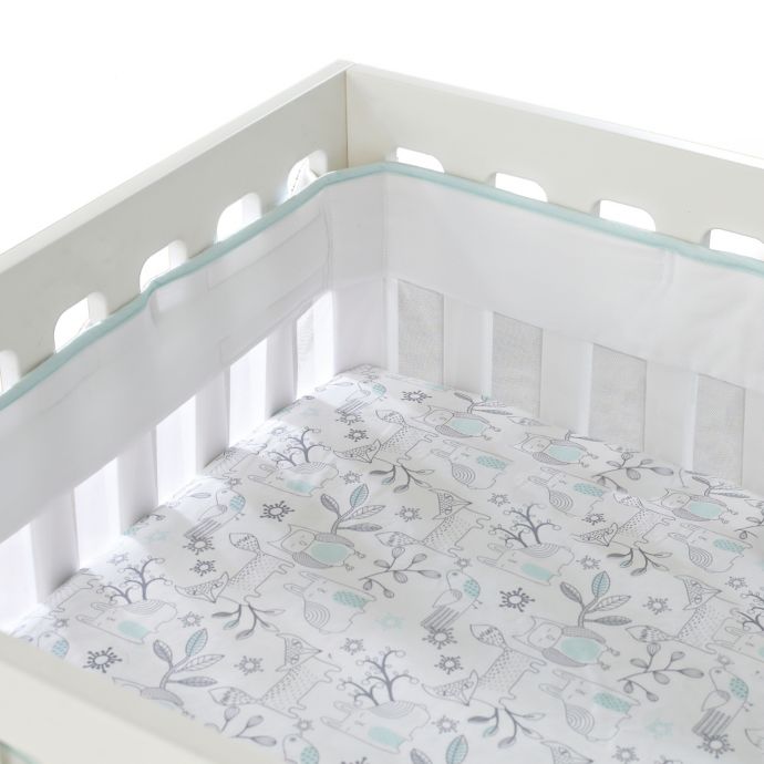 Just Born Mix Match Classic Collection Fresh Air Crib Liner In