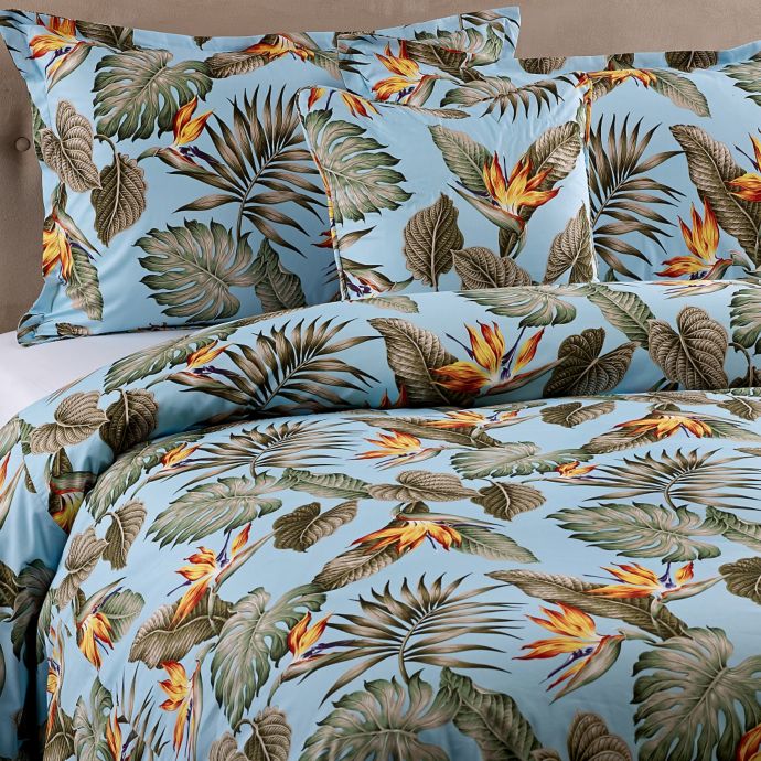 Sky Birds Duvet Cover Set In Blue Bed Bath Beyond