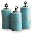 Alternate image 0 for American Atelier 3-Piece Quatra Canister Set in Blue