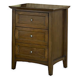 Paragon 3-Drawer Nightstand in Truffle