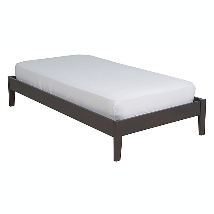 Modus Furniture Nevis Platform Bed In, Espresso Wood King Size Bed Frame