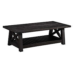 Modus Furniture Yosemite Solid Wood Coffee Table in Cafe