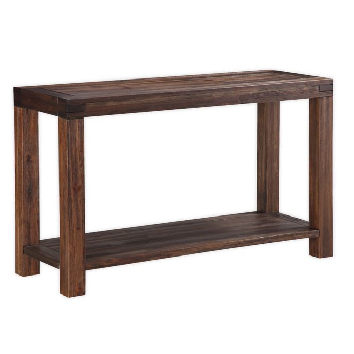 Modus Furniture Meadow Console Table In Brick Bed Bath Beyond