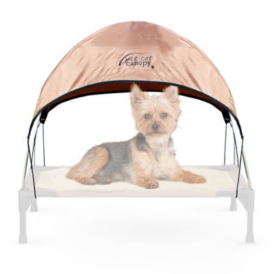 pet cot and canopy
