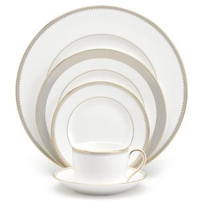 Vera Wang Wedgwood® Golden Grosgrain Dinnerware Collection