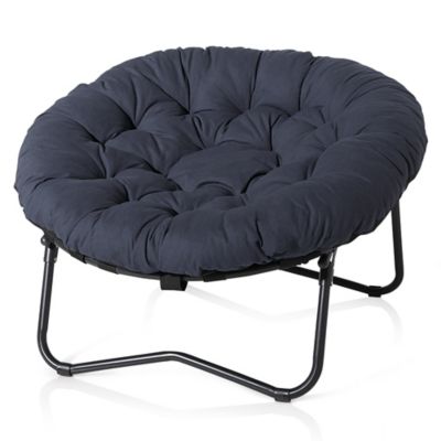 folding papasan chair