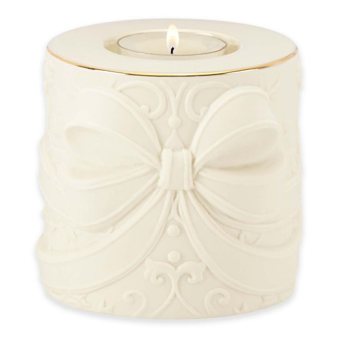 Lenox® Radiant Light™ Bow Votive Candle Holder Bed Bath & Beyond