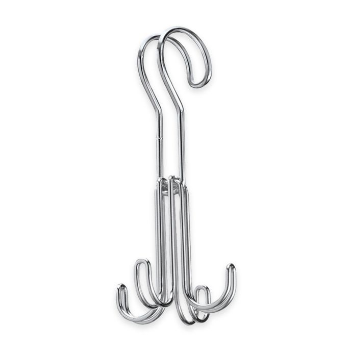 InterDesign® Classico Steel 4-Hook Rod Hook in Chrome | Bed Bath & Beyond