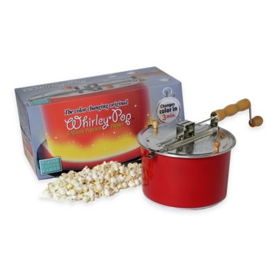 whirley pop popcorn popper