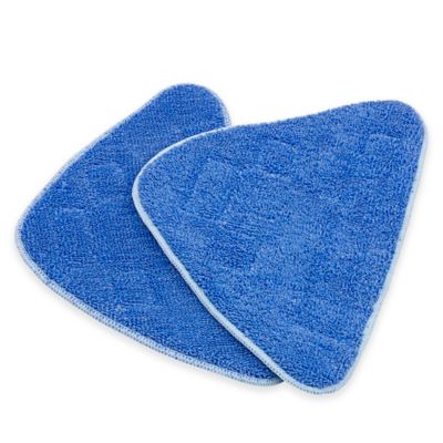 FREE BONUS VAX HOOVER Blue Steam Mop Cleaning Triangle Pads Microfibre Washable 