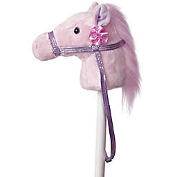 Fantasy Stick Horse in Pink