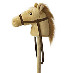 Giddy Up Stick Horse in Beige