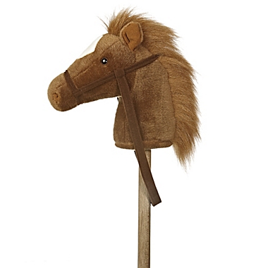 Giddy Up Stick Horse in Brown. View a larger version of this product image.