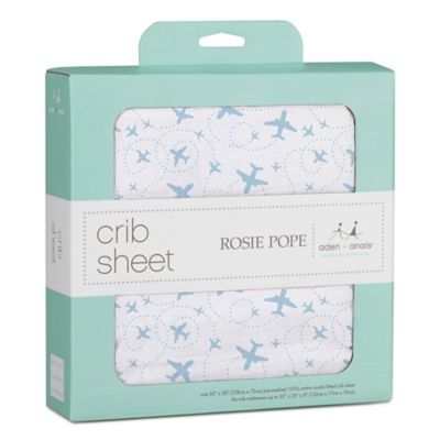 airplane fitted crib sheet