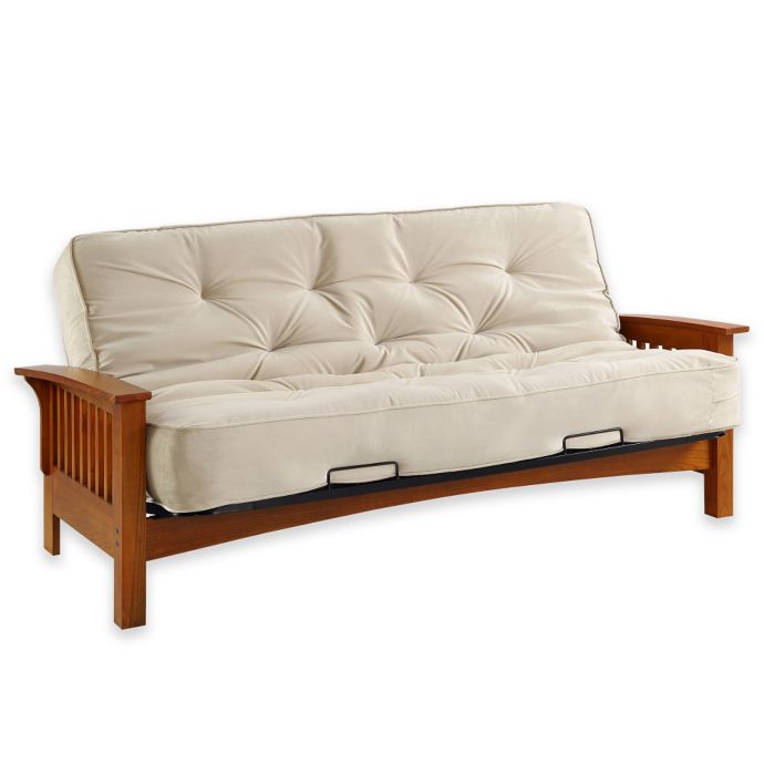 Denver Futon Frame With 8 Inch Pocketed Coil Innerspring Futon In