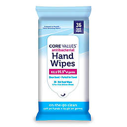 Core Values&trade; 36-Count Antibacterial Hand Wipes