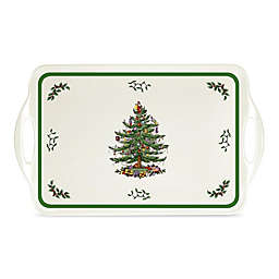 Spode® Pimpernel Christmas Tree Large Handled Tray