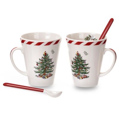 Spode Christmas Tree Latte Mug Bed Bath Beyond
